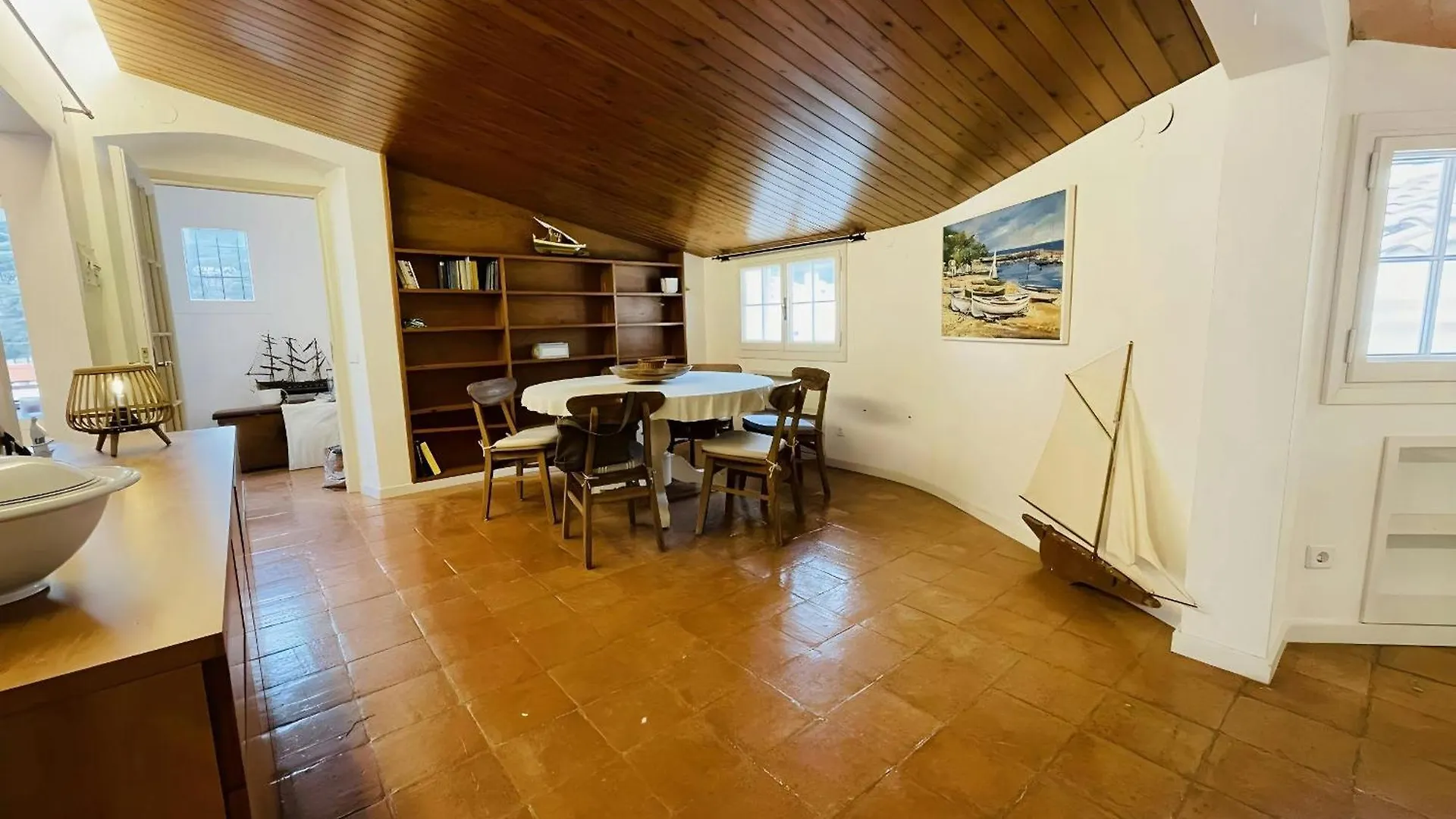 شقة Tamariu Platja - Penthouse On Passeig Del Mar.